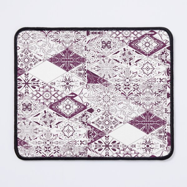 Item preview, Pattern losange tiles motif, purple pink designed and sold by icantfindsalma.