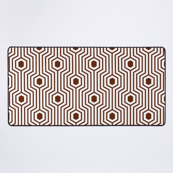 Item preview, Hurdle-Moody Dark Burnt Red & White designed and sold by Fabricatemyart.