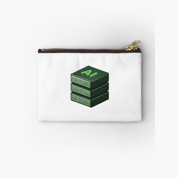Item preview, Artificial Intelligence Server Stack 3D Icon - AI Data Storage and Processing Unit designed and sold by gkgraphics1.