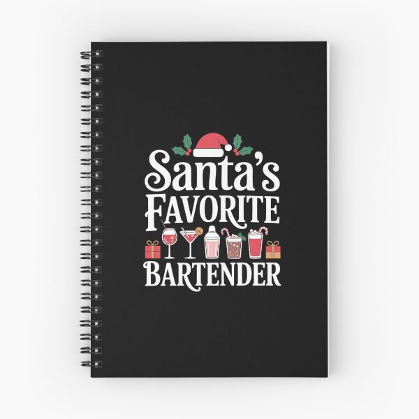 Item preview, Bartender Xmas Santa's Favorite Bartender Christmas designed and sold by marcusry.