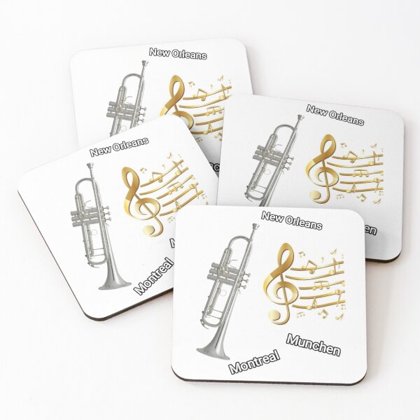 Item preview, Music Instruments into Digital Art: Trumpets designed and sold by QuasarDigitalSurrealism.