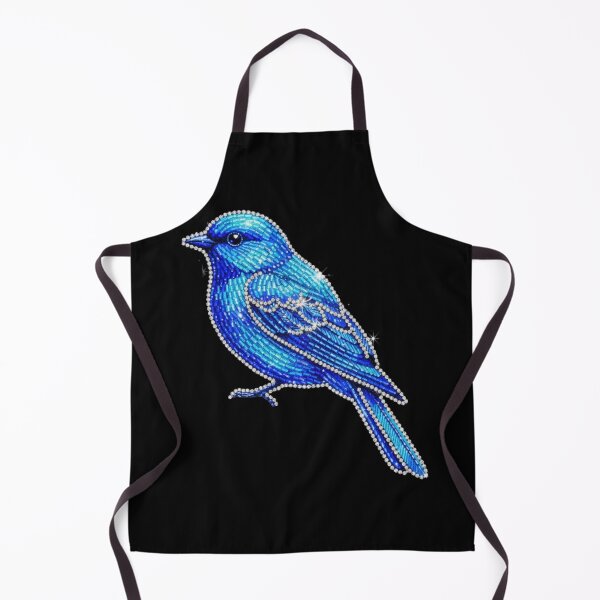 Item preview, blue bird design. The Blue Bird"​"The Diamond Outline". designed and sold by ZyVoAli.