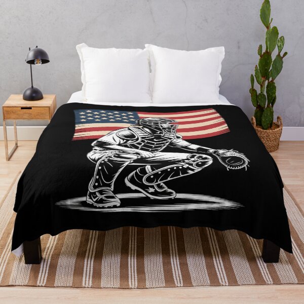 Item preview, Baseball American Flag designed and sold by RansomFlatley.