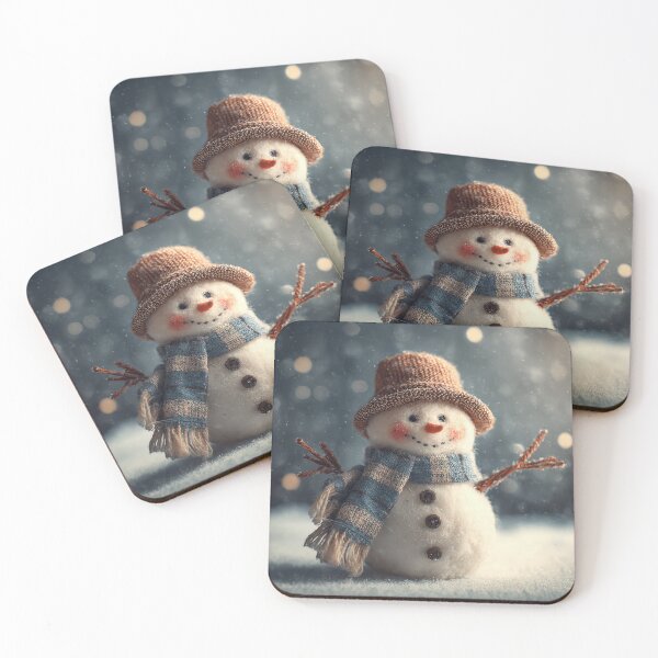 Item preview, Chubby Snowman Playing in a Winter Wonderland designed and sold by christmas-xmas.