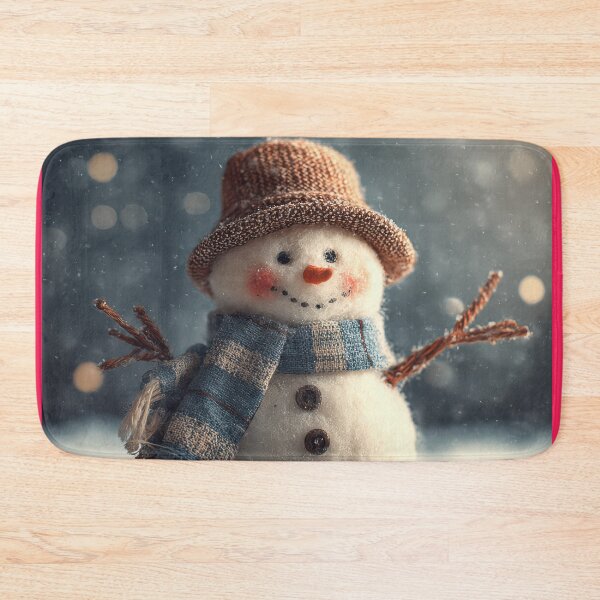 Item preview, Chubby Snowman Playing in a Winter Wonderland designed and sold by christmas-xmas.