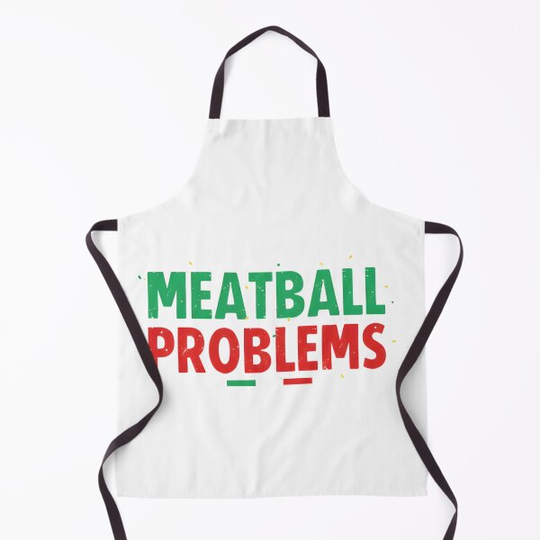 Item preview, Funny Meatball Problems Italian Pride Food Humor Flag Color Design designed and sold by Nouna11.