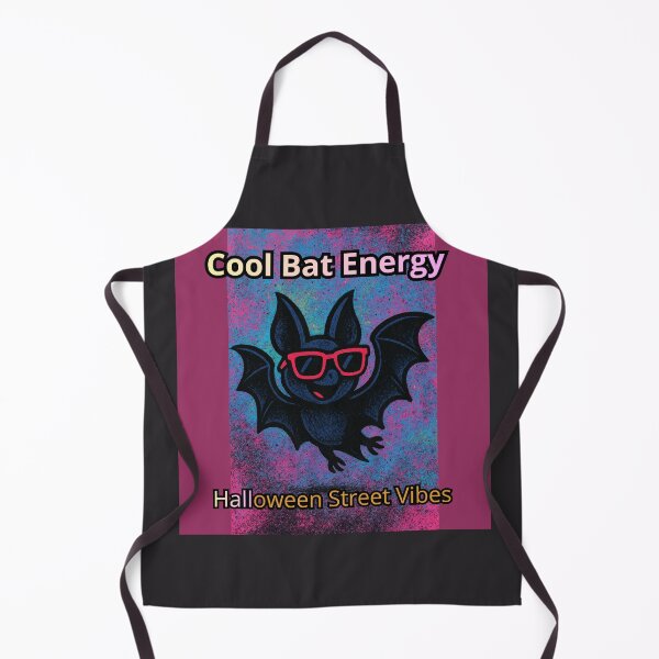 Item preview, Cool Bat Energy – Halloween Street Vibes designed and sold by Studio Yvonne .