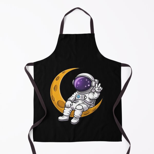 Item preview, baby astronaut sitting on the moon designed and sold by HaileyRobel.