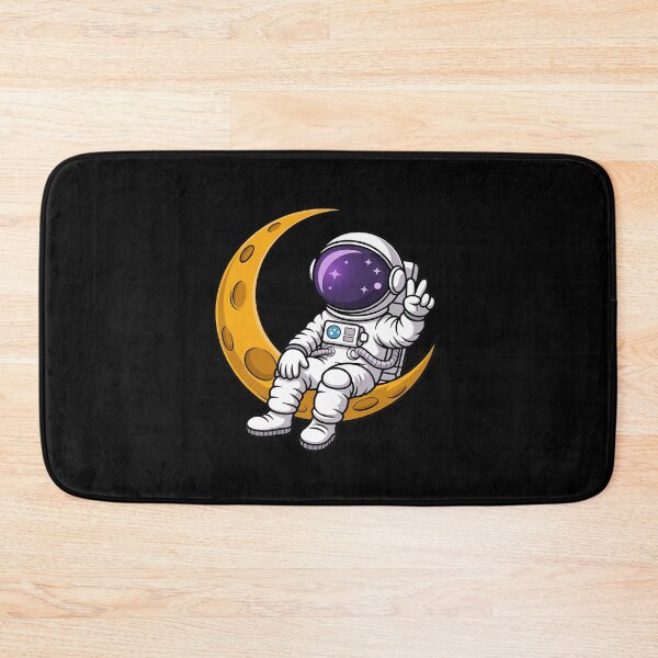 Item preview, baby astronaut sitting on the moon designed and sold by HaileyRobel.