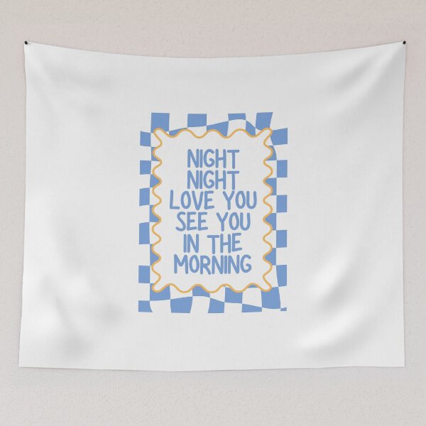 Item preview, Night Night Love You See You In The Morning designed and sold by Dondonmart.