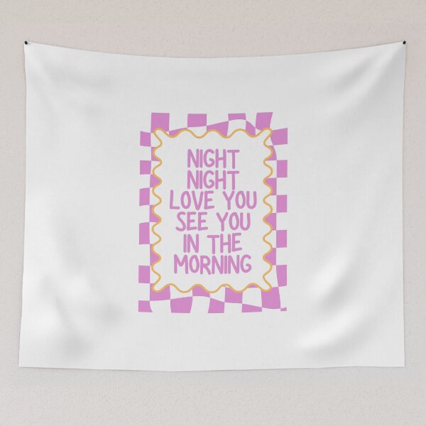 Item preview, Night Night Love You See You In The Morning designed and sold by Dondonmart.