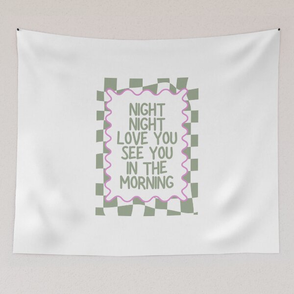 Item preview, Night Night Love You See You In The Morning designed and sold by Dondonmart.