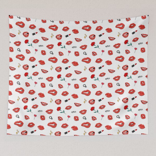 Item preview, Lips Pattern designed and sold by millsyb.