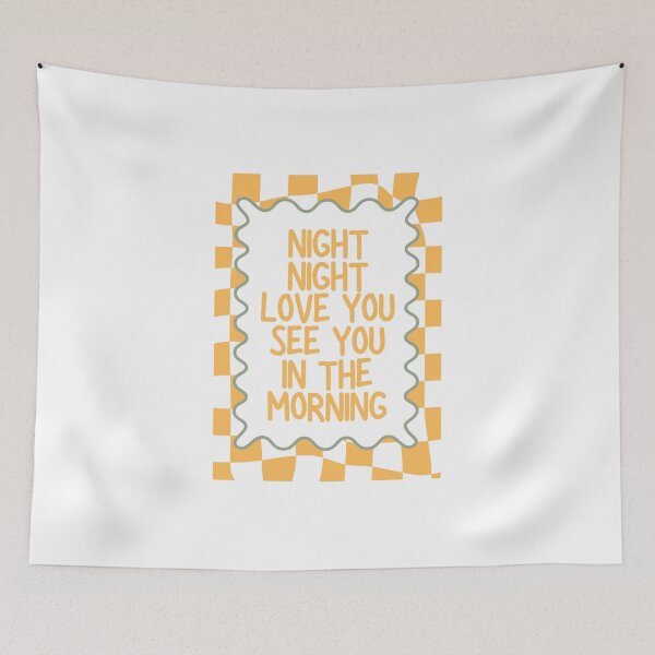 Item preview, Night Night Love You See You In The Morning designed and sold by Dondonmart.