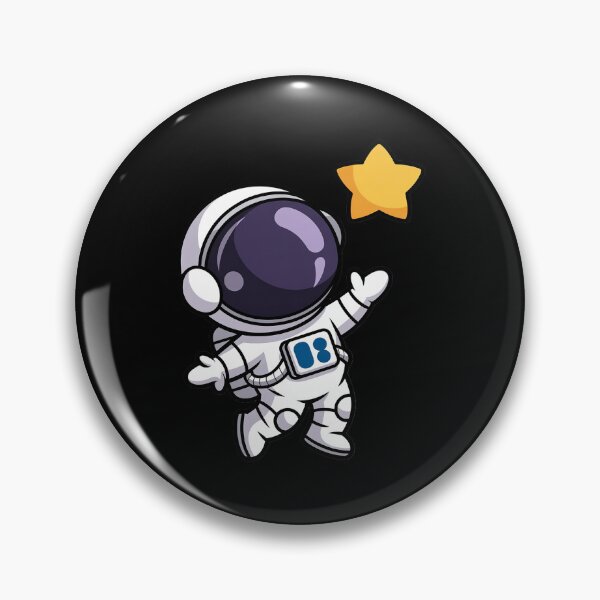 Item preview, Baby astronaut pointing at a star designed and sold by FranzFriesen.