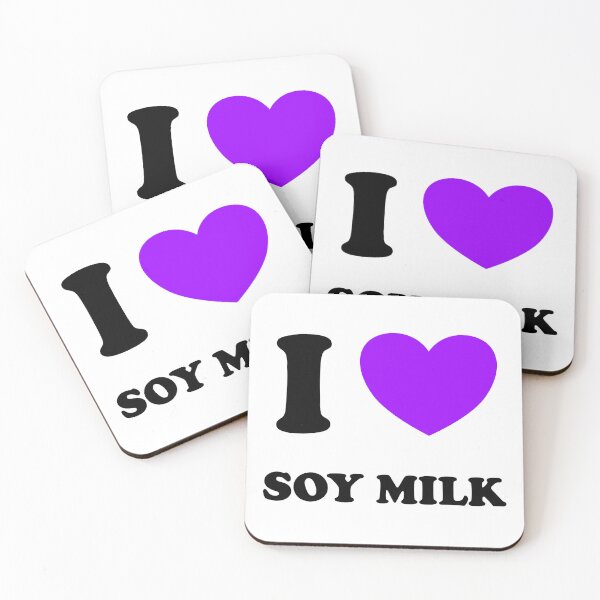Item preview, I love soy milk - vegan day designed and sold by Inspirationmotivation.