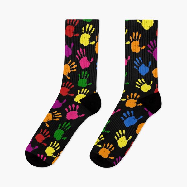 Item preview, Colorful Handprint Pattern  designed and sold by millsyb.