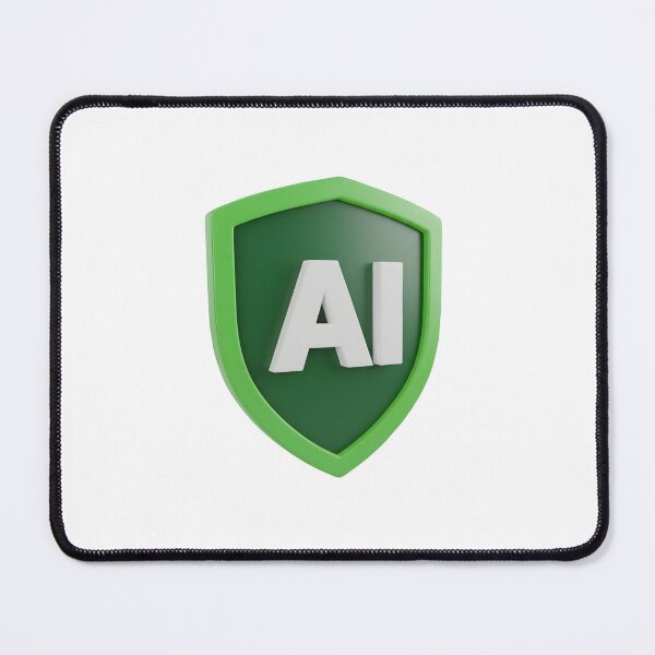 Item preview, AI Security Shield 3D Icon - Artificial Intelligence Protection and Data Safety designed and sold by gkgraphics1.