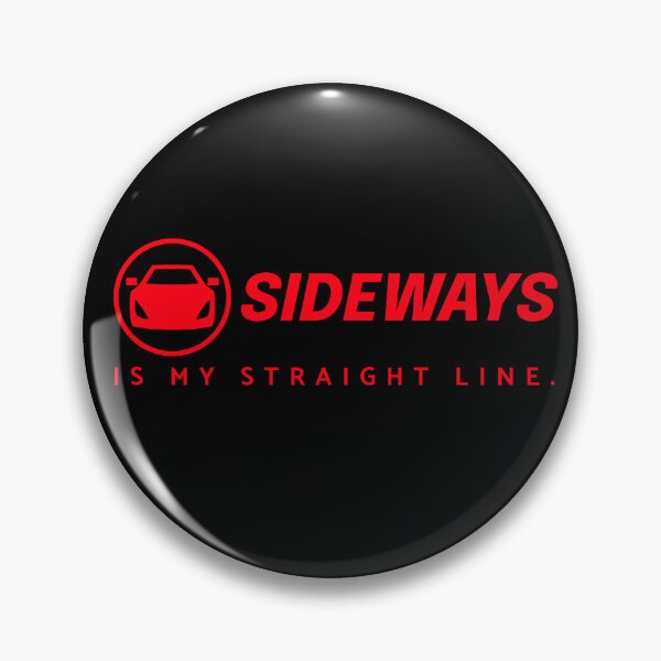 Item preview, Sideways is My Straight Line. designed and sold by ImprinticaShop.