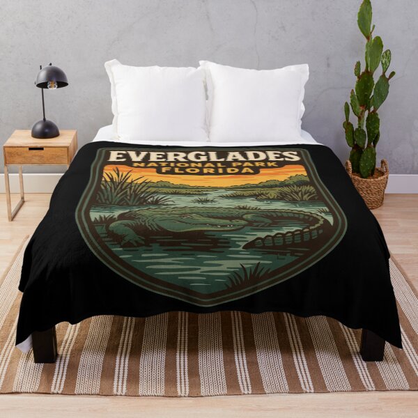 Item preview, Everglades National Park Florida Retro Travel designed and sold by TomFrontierArt.