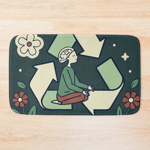 Item preview, I Recycle My Trauma | Mental Health Awareness Art | Healing & Self-Care Design | Gift for Therapy Lovers designed and sold by Taanva.