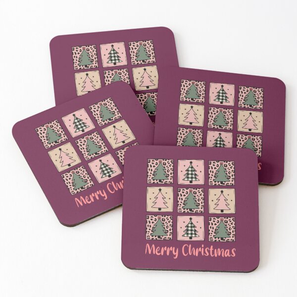 Item preview, Merry Christmas Pink Camo Trees designed and sold by Jeallan Designs.