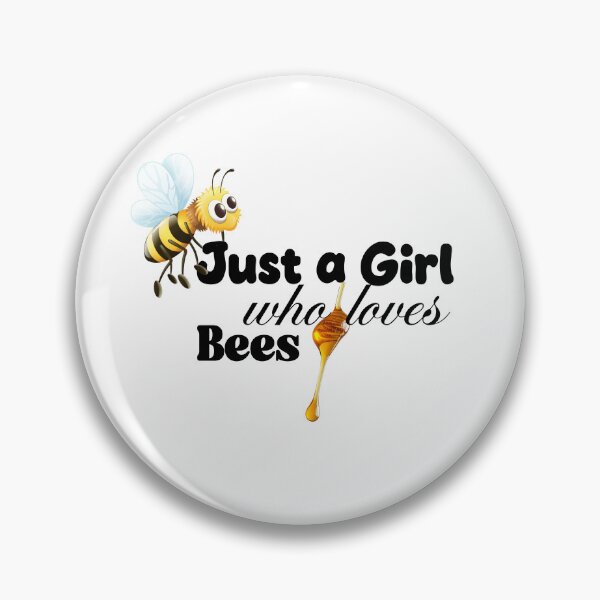 Item preview, Just a Girl Who Loves Bees | Cute Bee Lover Design for Women & Nature Fans designed and sold by fabricutie.