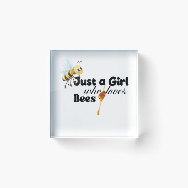 Item preview, Just a Girl Who Loves Bees | Cute Bee Lover Design for Women & Nature Fans designed and sold by fabricutie.
