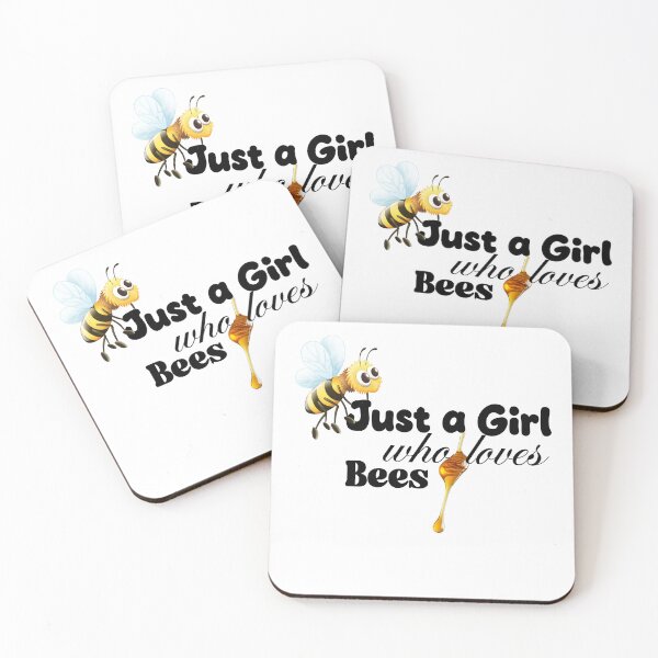 Item preview, Just a Girl Who Loves Bees | Cute Bee Lover Design for Women & Nature Fans designed and sold by fabricutie.