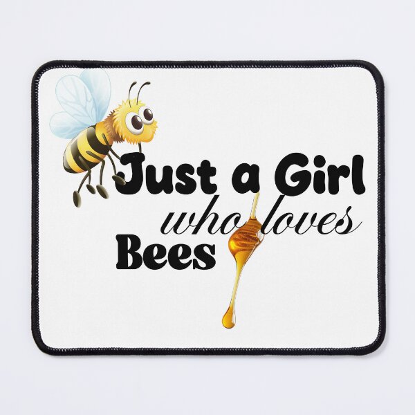 Item preview, Just a Girl Who Loves Bees | Cute Bee Lover Design for Women & Nature Fans designed and sold by fabricutie.