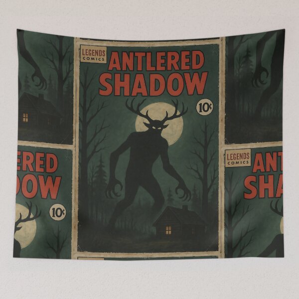 Item preview, Wendigo: Antlered Shadow designed and sold by bapupa.