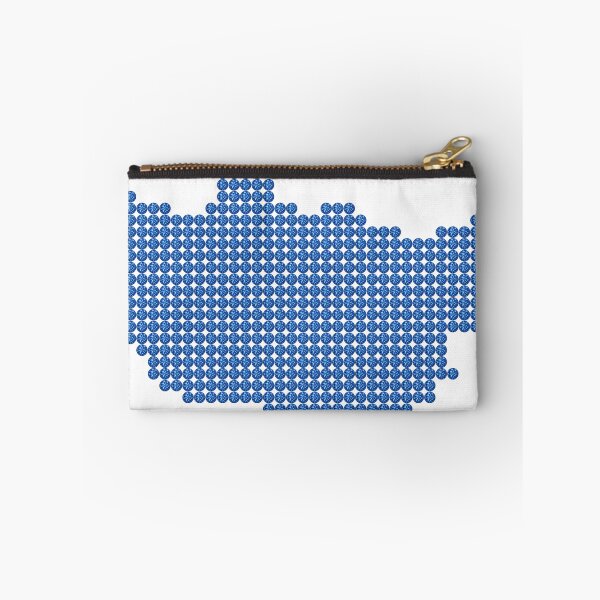 Item preview, Blue Rhinestone Mongolia designed and sold by TheIconSmith.