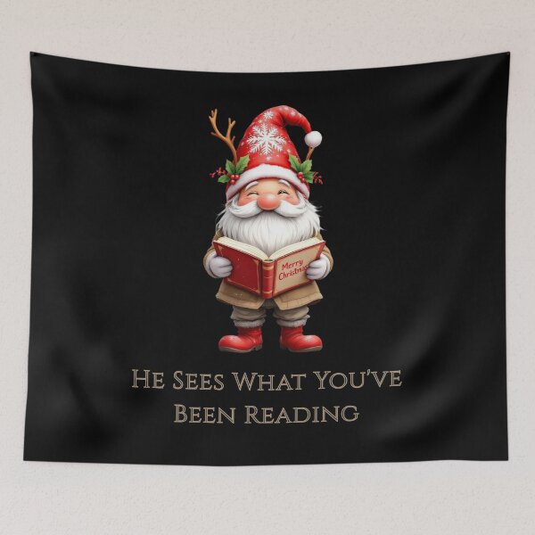 Item preview, He Sees What You've Been Reading designed and sold by WonderMix.