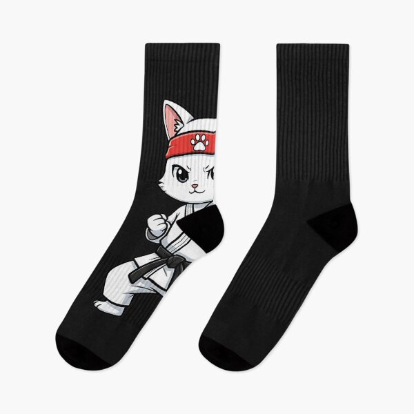 Item preview, Japanese Karate And Karetka Cat designed and sold by grumpzara.