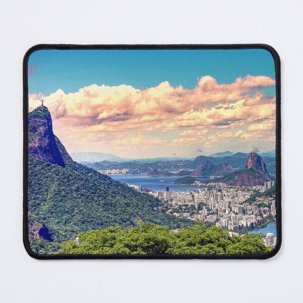 Item preview, Corcovado overlooking Rio and Sugarloaf designed and sold by ChimaHome.