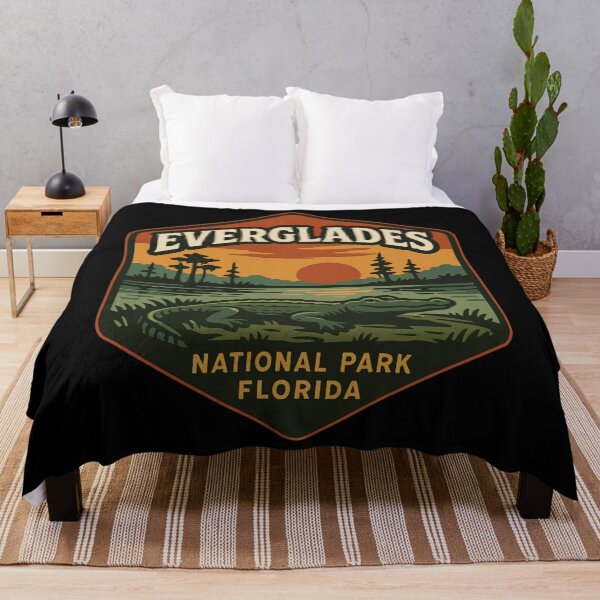 Item preview, Everglades National Park Florida Retro Vintage Travel designed and sold by TomFrontierArt.