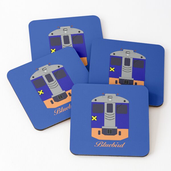 Item preview, South Australian Railways Bluebird 100 – Classic Railcar Design designed and sold by Main Train Brain.
