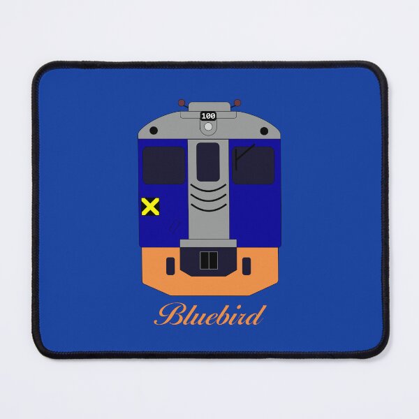 Item preview, South Australian Railways Bluebird 100 – Classic Railcar Design designed and sold by Main Train Brain.