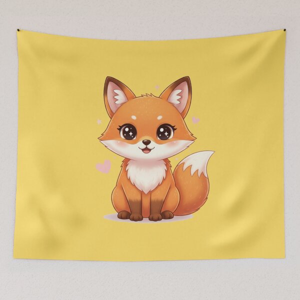 Item preview, Fluffy Fox Friend designed and sold by OOStudio.