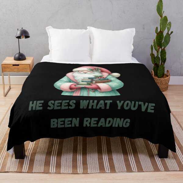 Item preview, He Sees What You've Been Reading designed and sold by WonderMix.