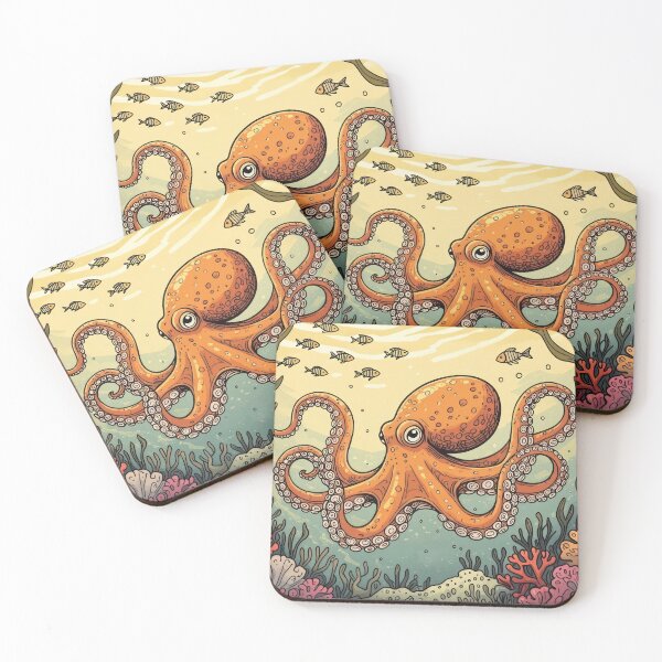 Item preview, Octopuses Garden designed and sold by Finding Fortuity.
