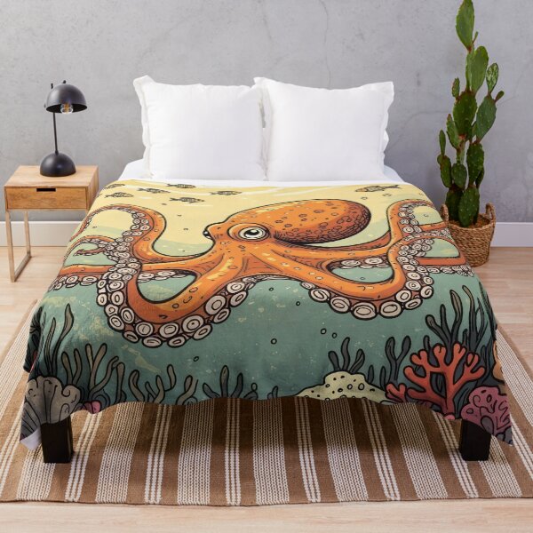 Item preview, Octopuses Garden designed and sold by Leslie Montgomery Art.
