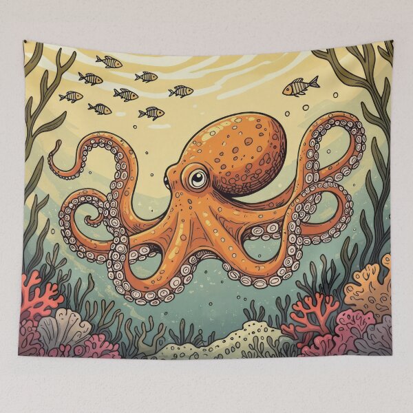Item preview, Octopuses Garden designed and sold by Finding Fortuity.