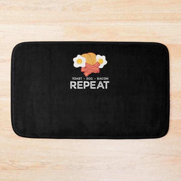 Item preview, Toast Egg Bacon Repeat designed and sold by bettercolors.