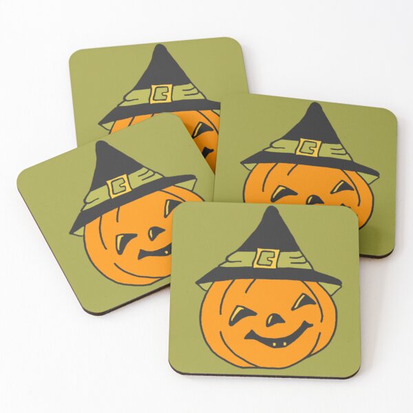 Item preview, Vintage Halloween Style Cute Jack O Lantern Pumpkin designed and sold by CreepingWillow.