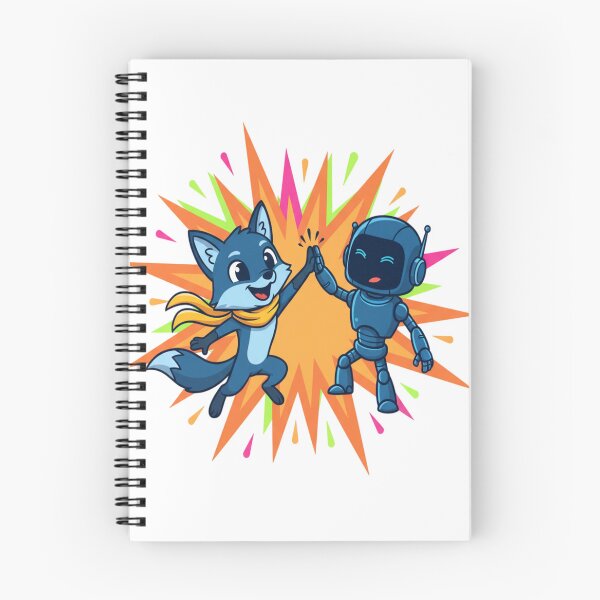 Item preview, Dynamic Duo Mascot Illustration designed and sold by FusionOfTrends.
