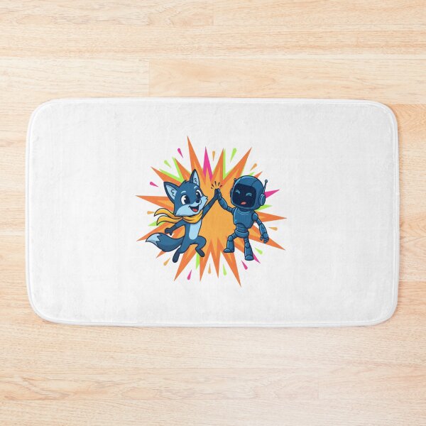 Item preview, Dynamic Duo Mascot Illustration designed and sold by FusionOfTrends.