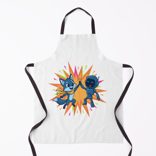 Item preview, Dynamic Duo Mascot Illustration designed and sold by FusionOfTrends.