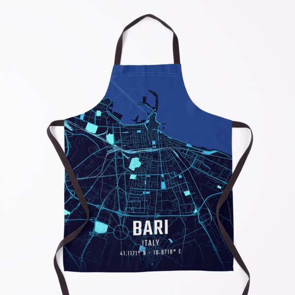 Item preview, Bari Midnight City Map designed and sold by HomeLivingCo.