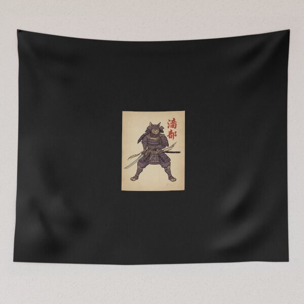 Item preview, Japanese Ninja Art And Japan Samurai Cat   designed and sold by grumpzara.